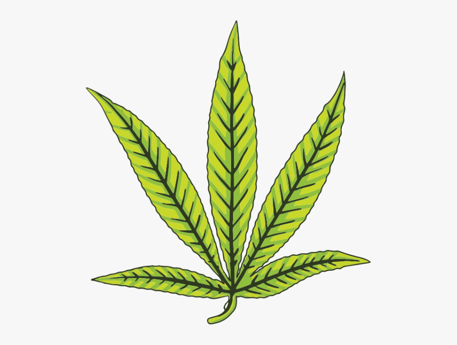 Marijuana Leaf Clipart, Transparent Clipart