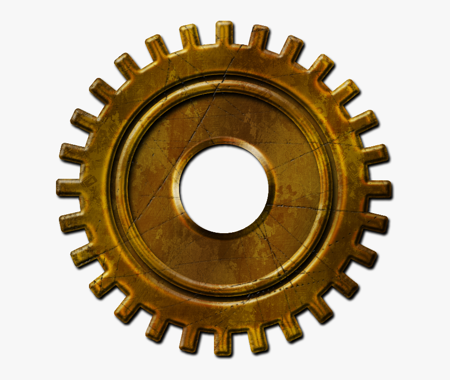 Steampunk Gear Png File - Steampunk Gear Png, Transparent Clipart