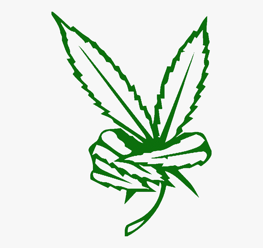 Marijuana Peace, Transparent Clipart