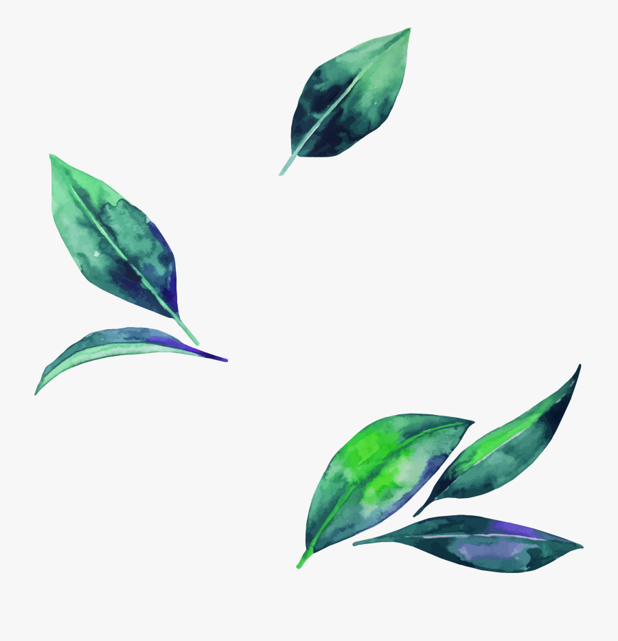 Watercolor Leaf Clipart , Png Download - Transparent Leaf Watercolor Png, Transparent Clipart
