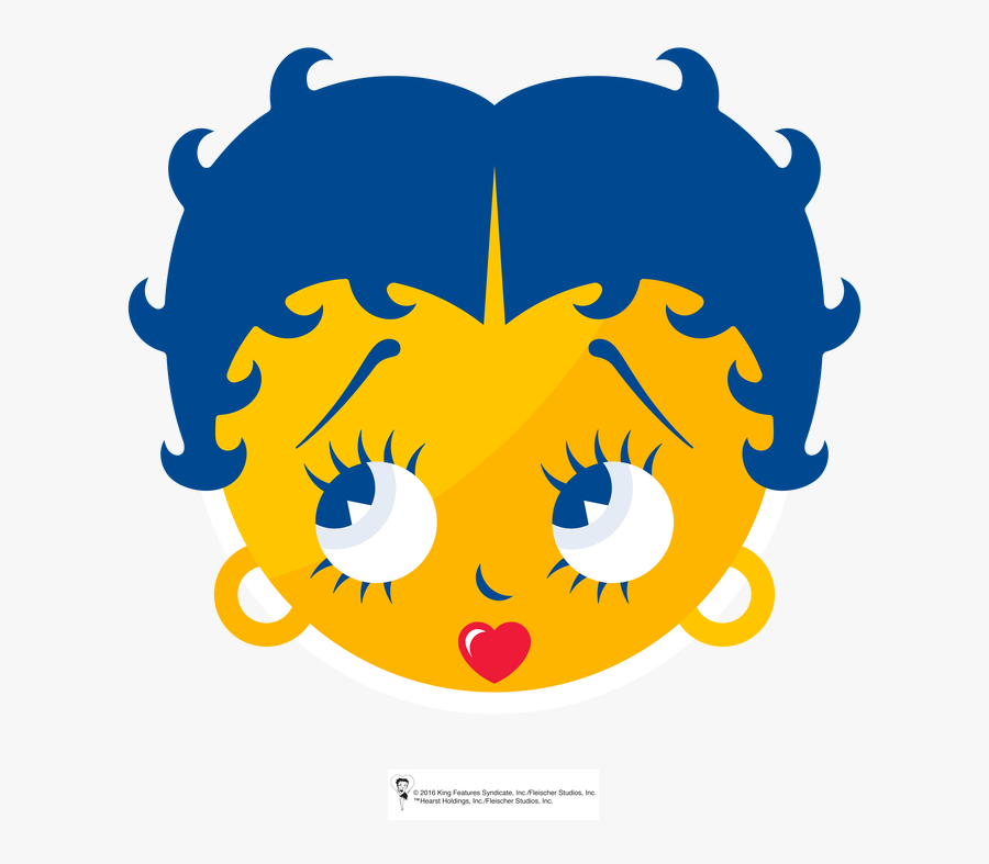Picture - Betty Boop Emoji, Transparent Clipart
