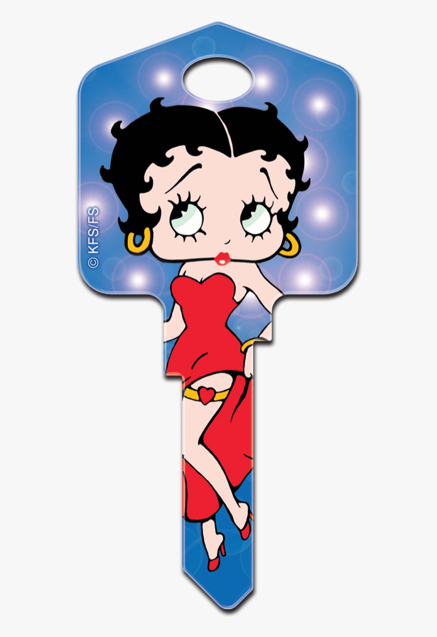 Betty Boop Pink Dress, Transparent Clipart