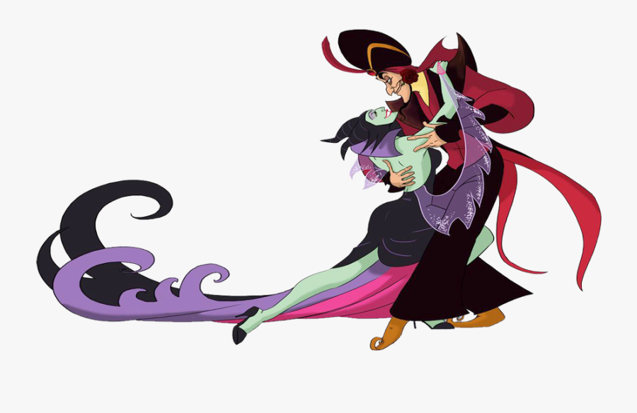 Steampunk Clipart Halloween - Jafar And Maleficent, Transparent Clipart
