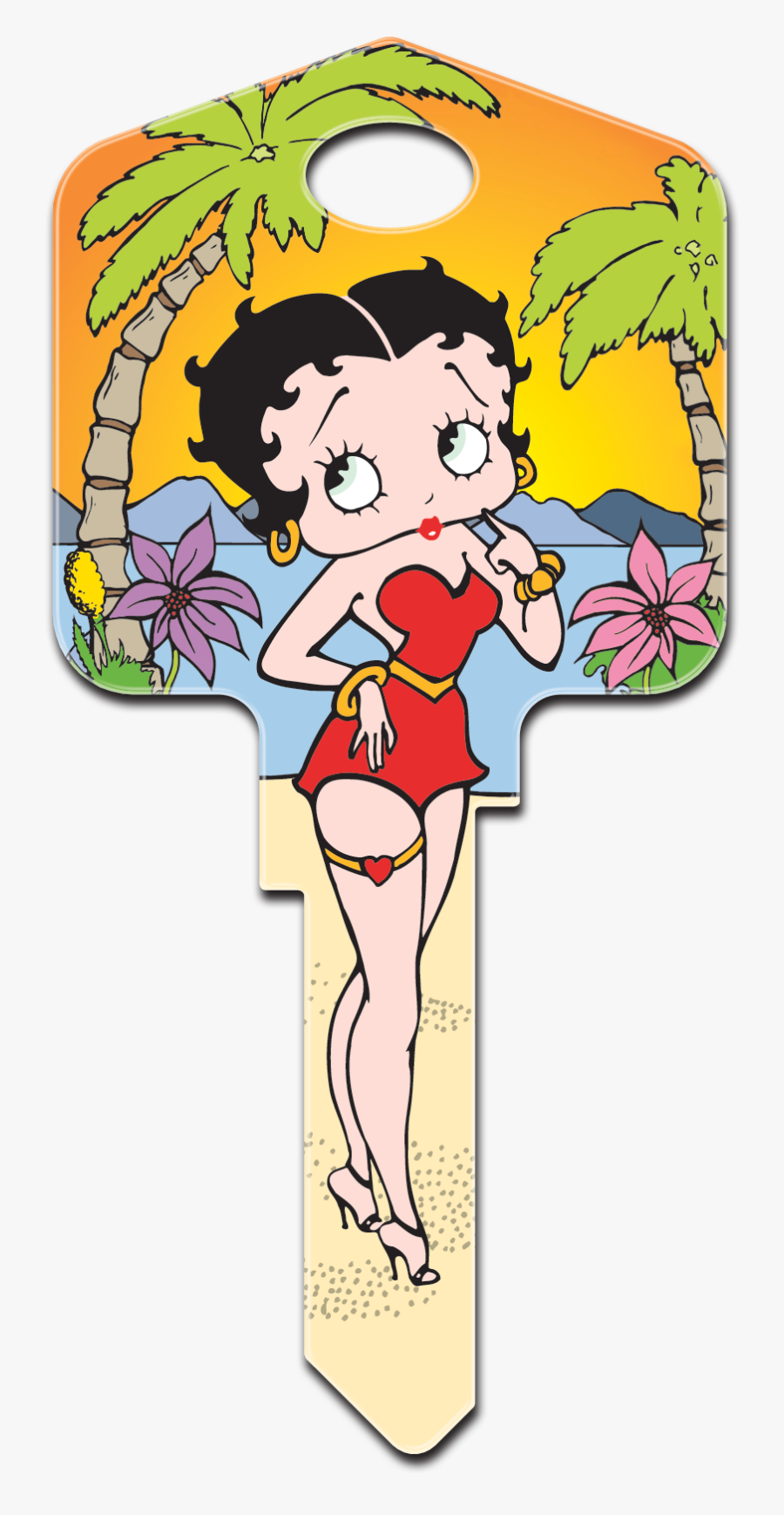 Same Image Front & Back - Betty Boop, Transparent Clipart