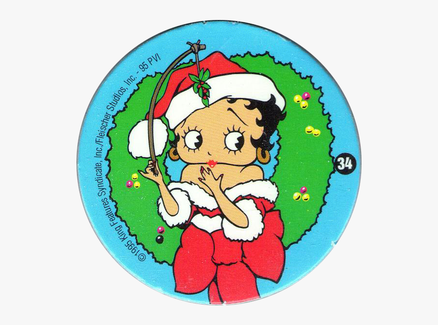 Betty Boop 34 Betty Boop Christmas - Betty Boop, Transparent Clipart
