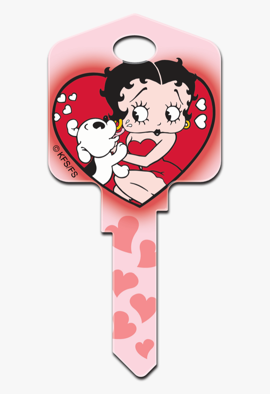 Betty Boop And Dog, Transparent Clipart