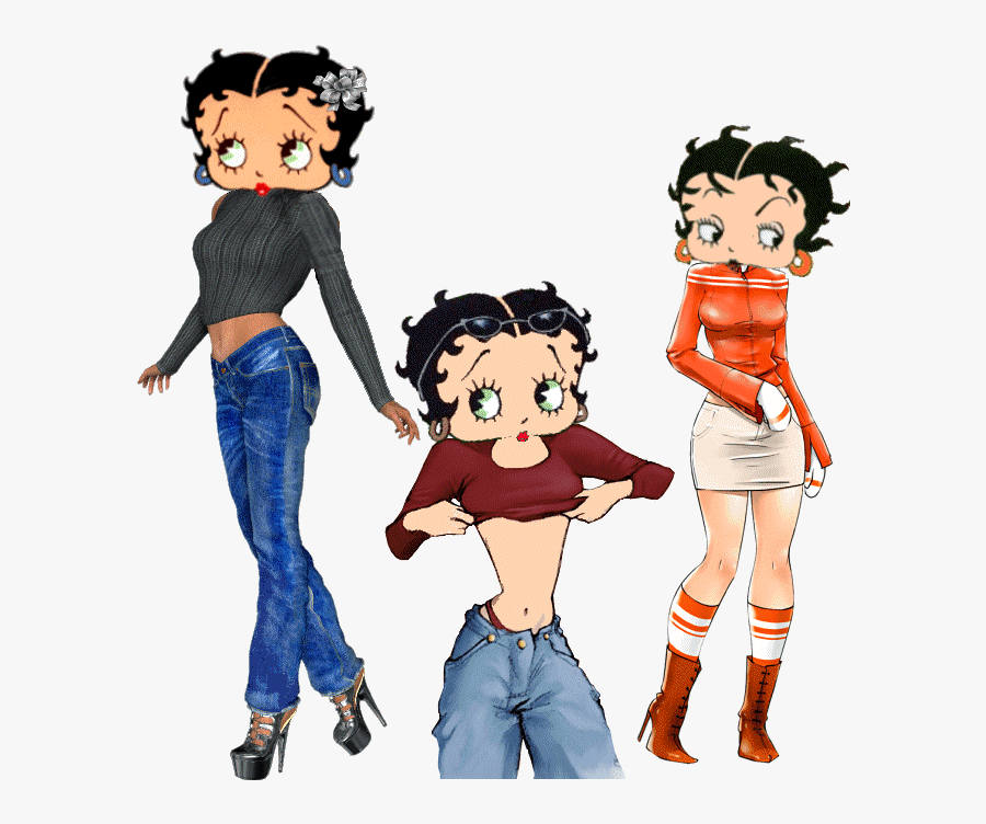 Betty Boop- G23785 - Good Morning Monday Betty Boop, Transparent Clipart