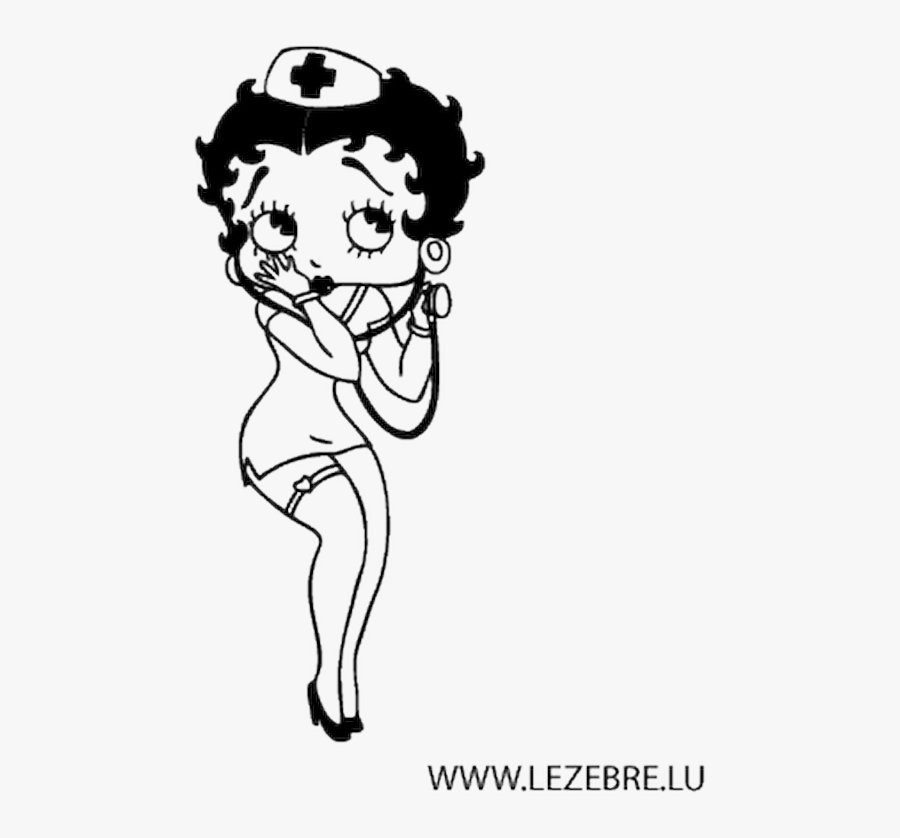 Betty Boop Nurse Clipart, Transparent Clipart