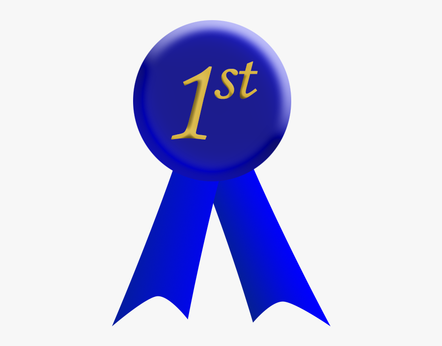 Datei Blue Png Wikipedia - First Place Ribbon Png, Transparent Clipart