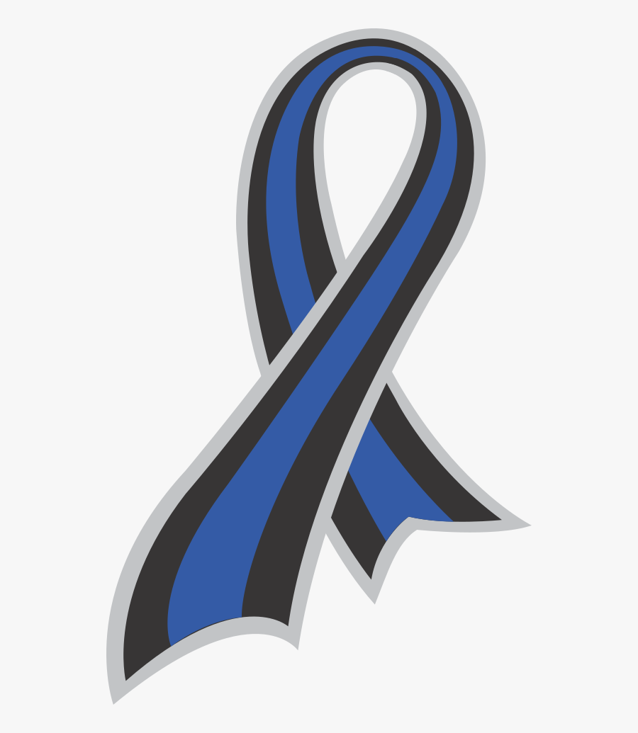 Police Ribbon Png Vector Thin Blue Line Ribbon Clip Art Free