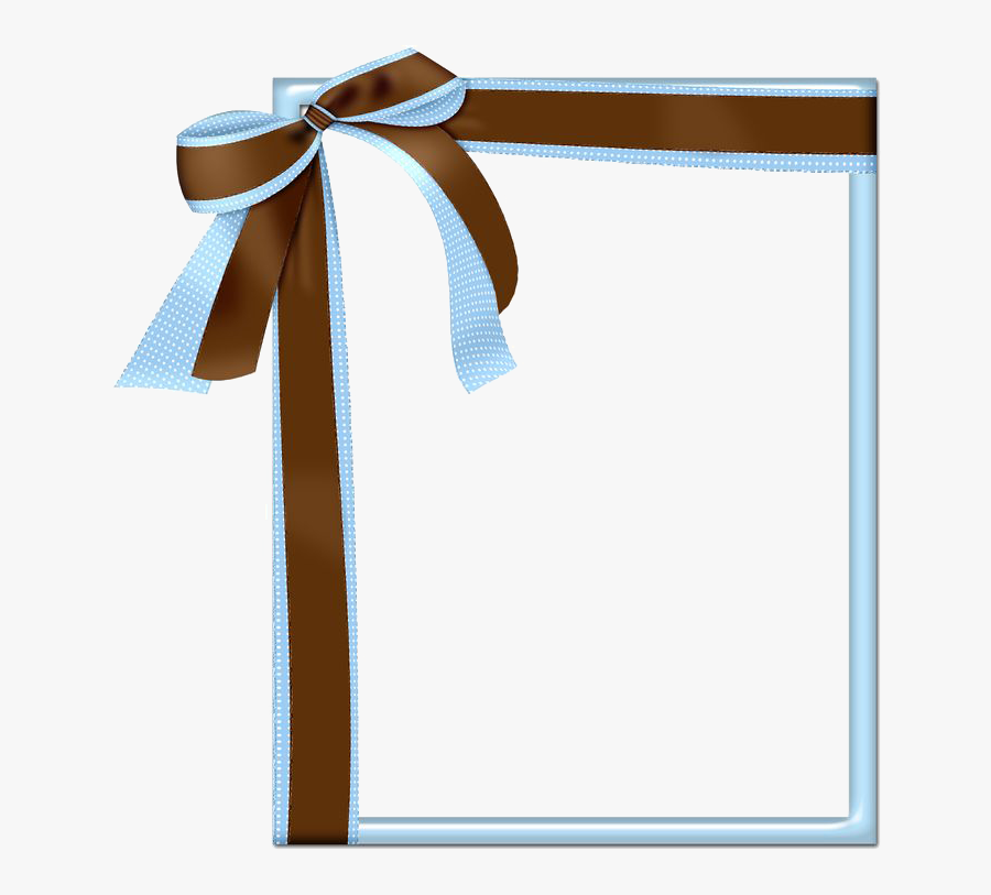 Brown Border Frame Transparent Png - Blue And Brown Frame, Transparent Clipart