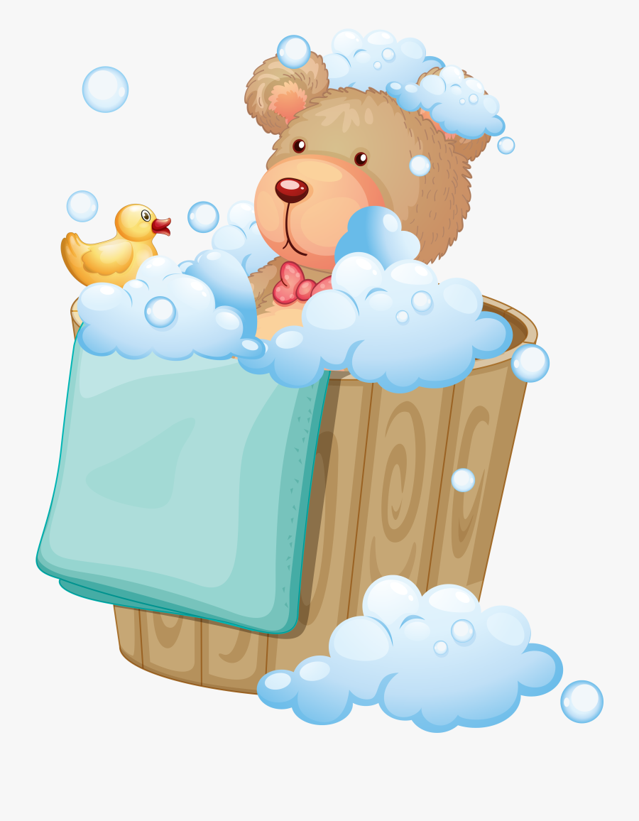 Tub Clipart Clean Bathtub - Things Inside Bathroom, Transparent Clipart