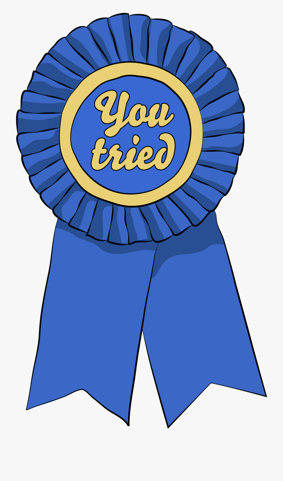Prize Clipart Participation Ribbon - Participation Ribbon, Transparent Clipart