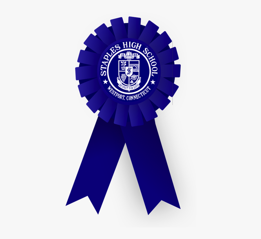 Staples Blue Ribbon Nate Rosen - County Fair Blue Ribbon, Transparent Clipart