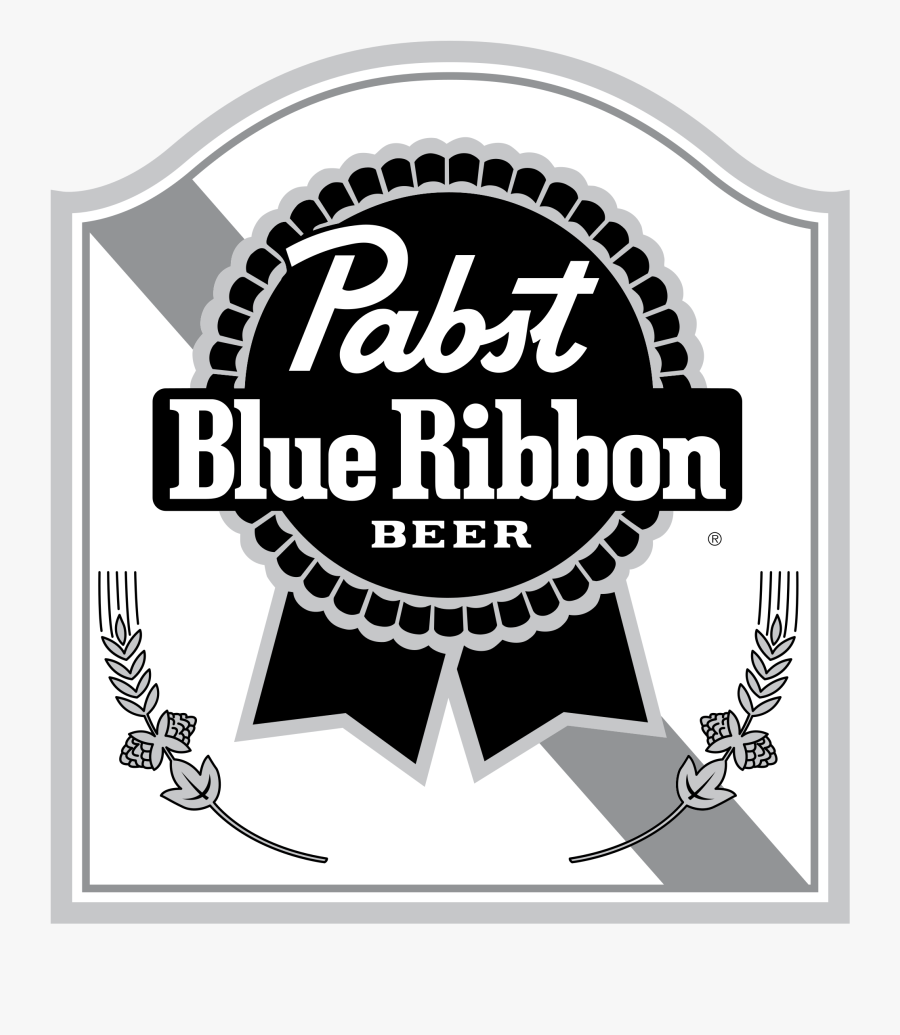 Pabst Blue Ribbon Logo Png Transparent - Pabst Blue Ribbon Svg, Transparent Clipart