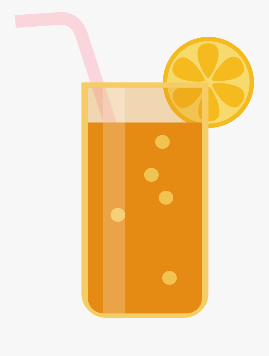 Orange Juice Orange Drink Lemonade Clipart , Png Download - Orange Juice Vector Png, Transparent Clipart