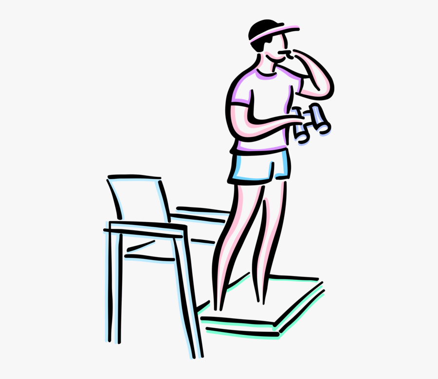 Vector Illustration Of Lifeguard Keeps Watch On Beach - Black And White Clip Art Of Lifeguard, Transparent Clipart