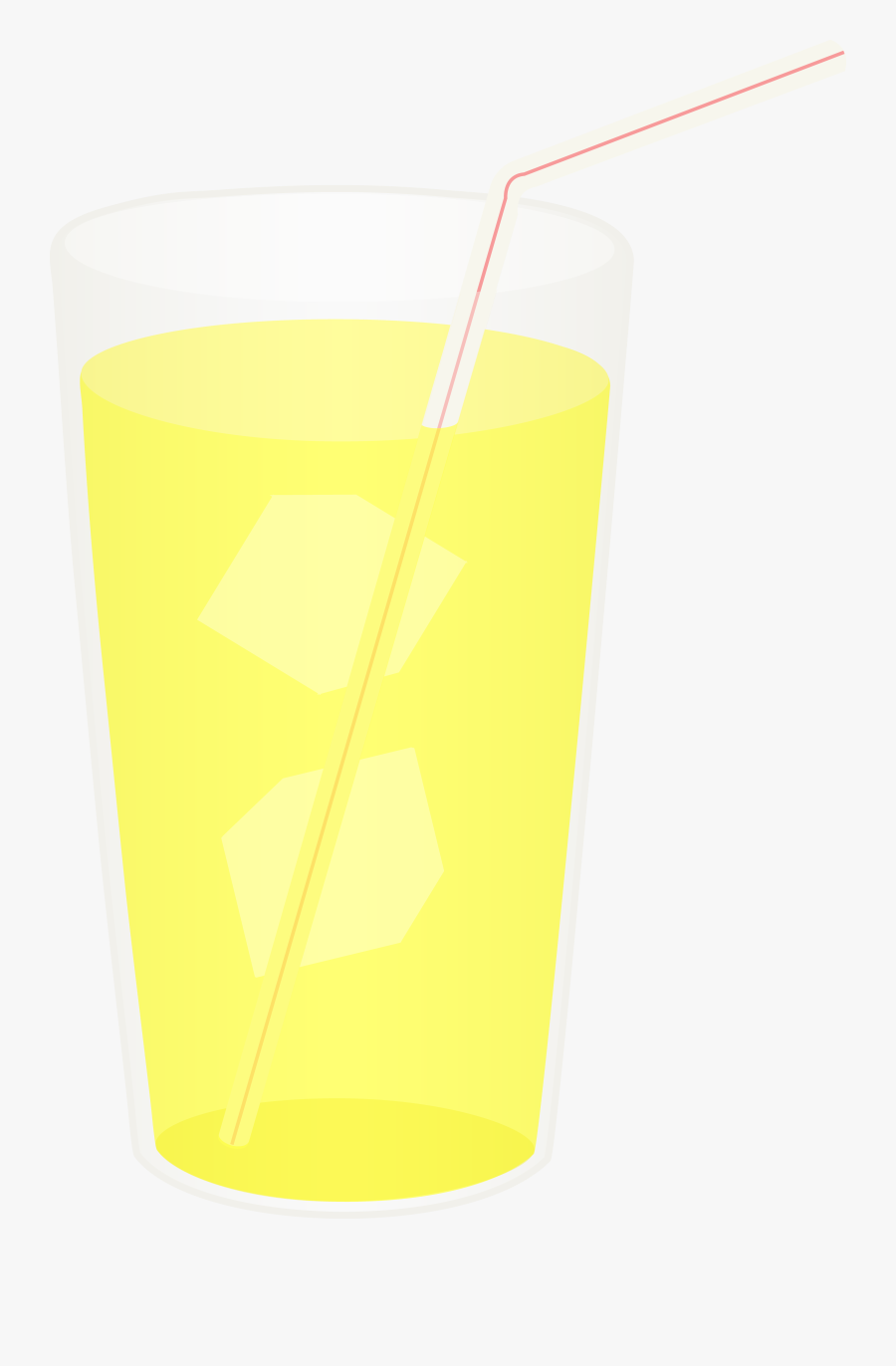 Clip Art Collection Of Free Drawing - Lemonade Glass Transparent Clip Art, Transparent Clipart
