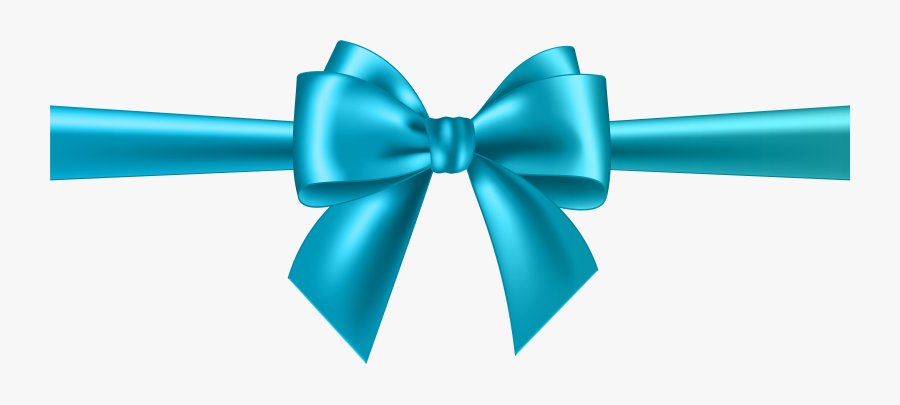 Clipart Bows And Ribbons - Golden Transparent Background Gift Ribbon Png, Transparent Clipart