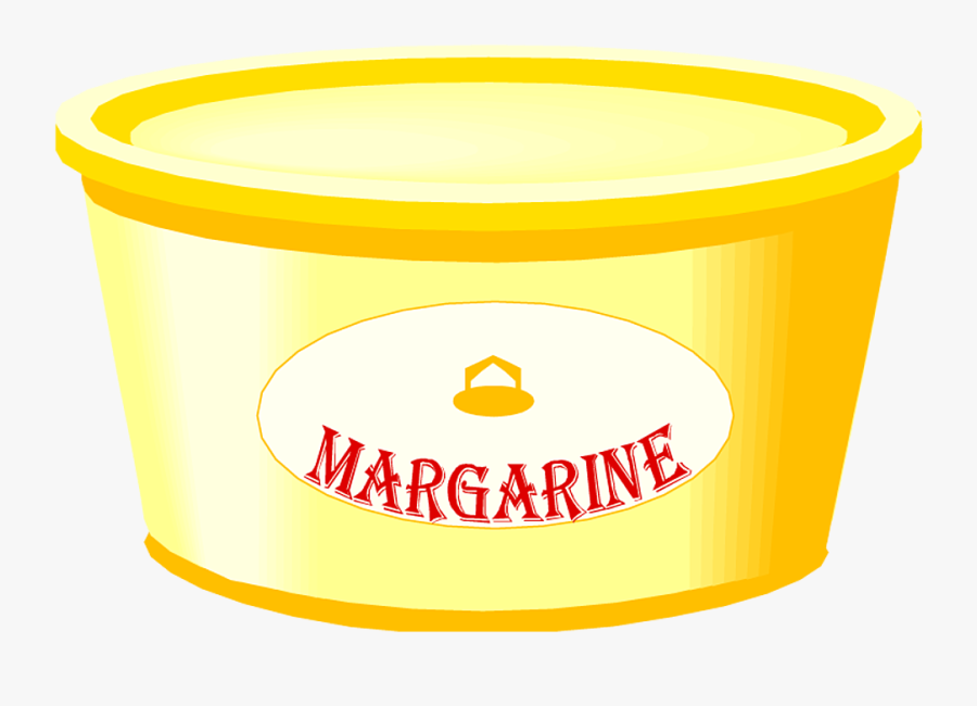 Margarine Clipart Black And White, Transparent Clipart