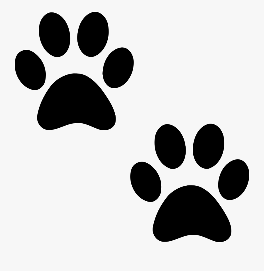 Transparent Foot Print Png - Blue Paw Prints Clip Art , Free ...