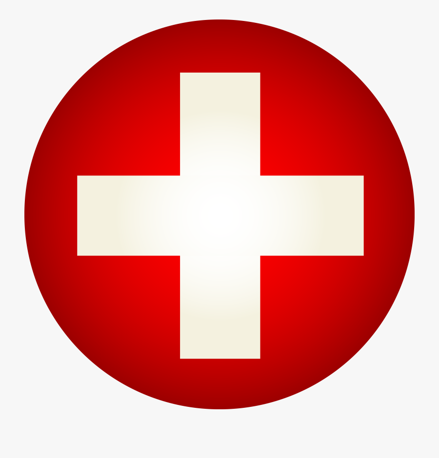 Red Cross Red And White Medical Logo Free Clip Art, Transparent Clipart