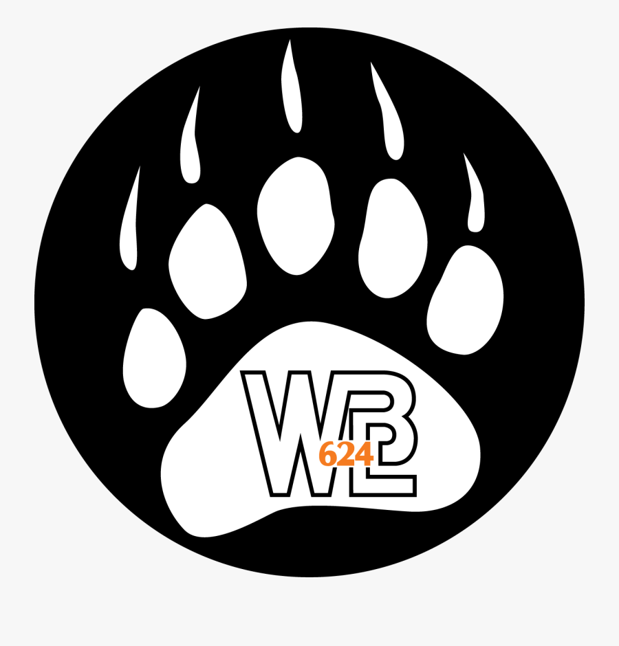 Paw Clipart White Bear - White Bear Lake High School Logo, Transparent Clipart