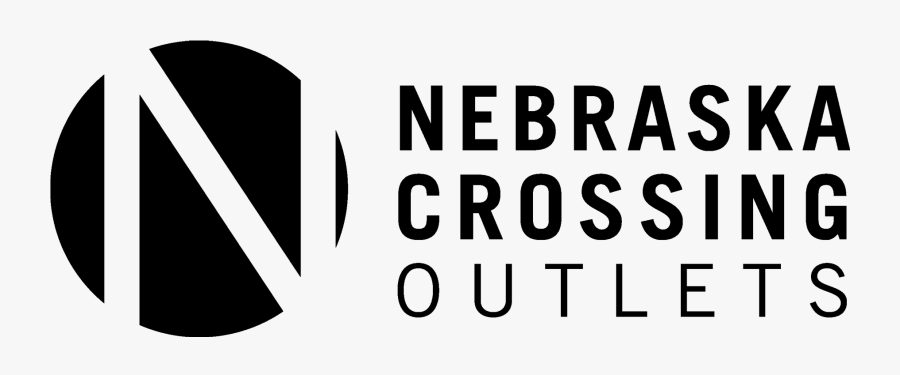 Nebraska Crossing Outlet Logo - Oval, Transparent Clipart