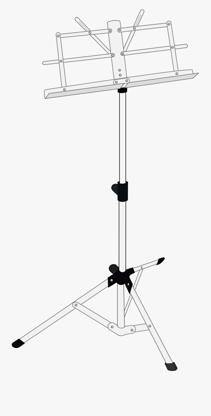 Clipart - Music Stand Clipart Png, Transparent Clipart