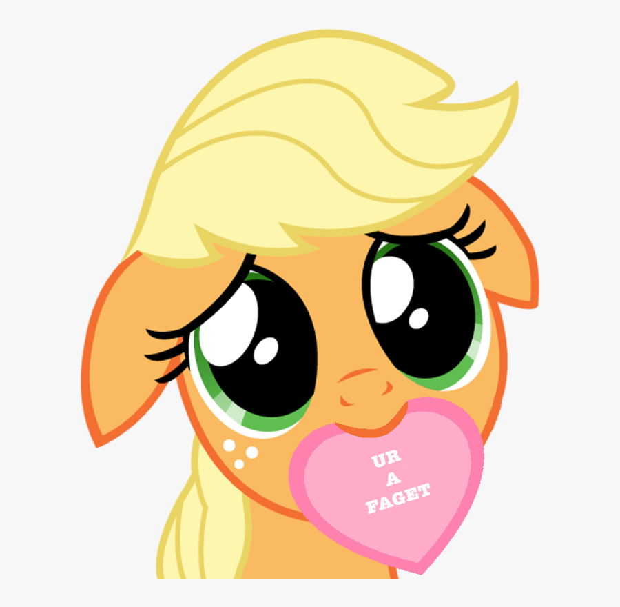 Mlp I Love You Applejack Clipart , Png Download - Mlp Love, Transparent Clipart