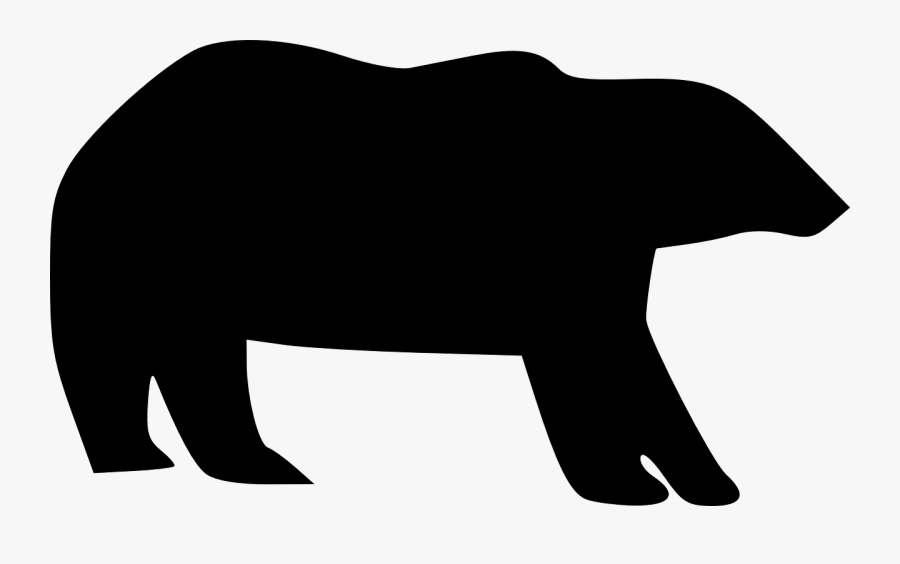 Bear Paw Outline 18, Buy Clip Art - Bear Design Png, Transparent Clipart