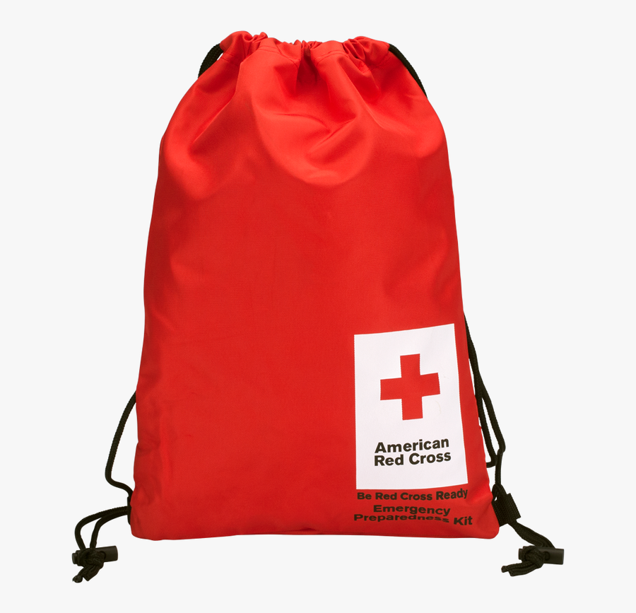 Transparent Redcross Clipart - First Aid Kit String Bag, Transparent Clipart