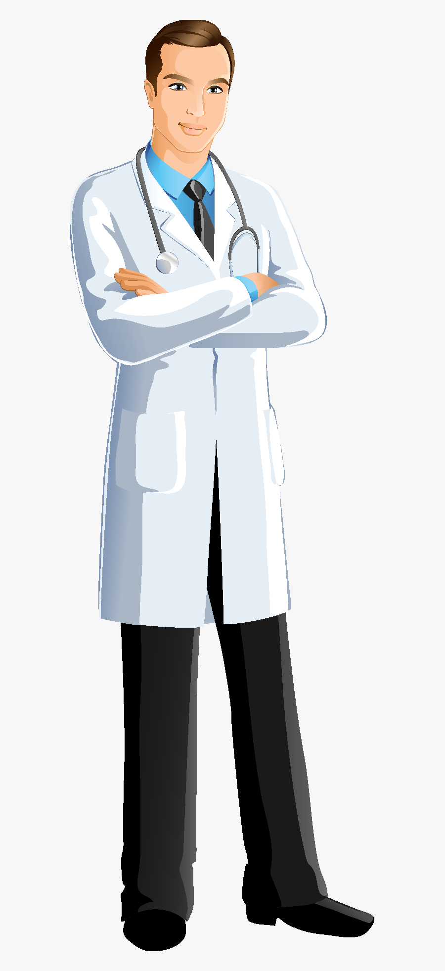 Doctor Png - Male Doctor Vector Png , Free Transparent Clipart - ClipartKey