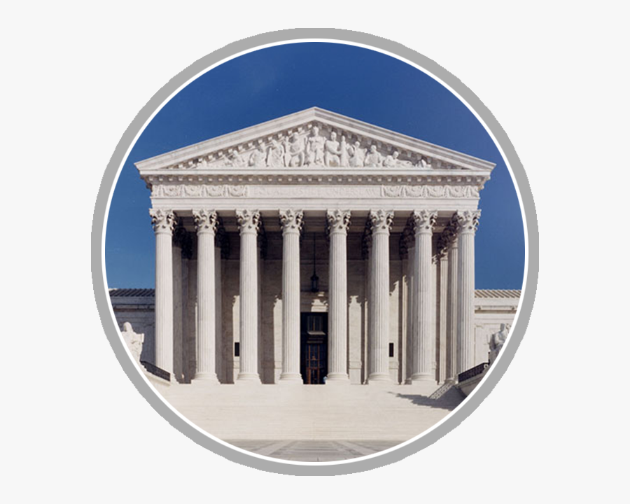 Transparent Supreme Court Building Clipart - United States Supreme Court Building, Transparent Clipart