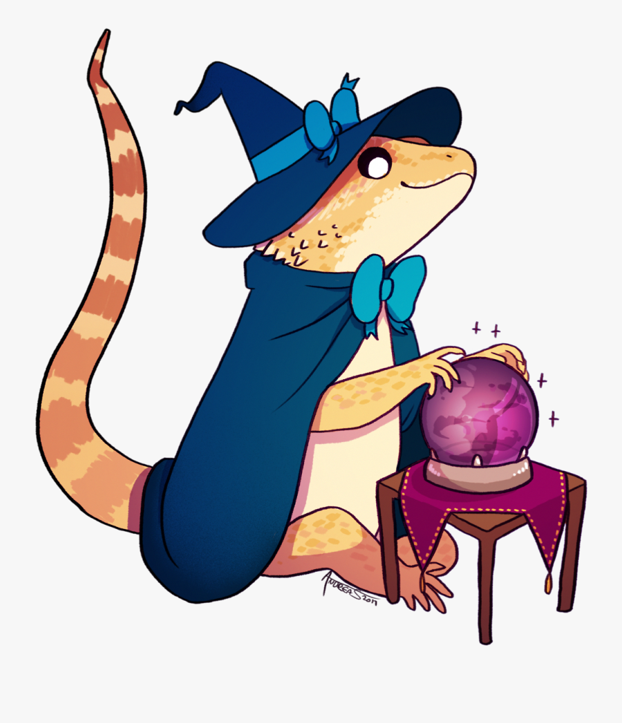 Cute Reptiles, Reptiles And Amphibians, Bearded Dragon - Clipart Reptiles, Transparent Clipart