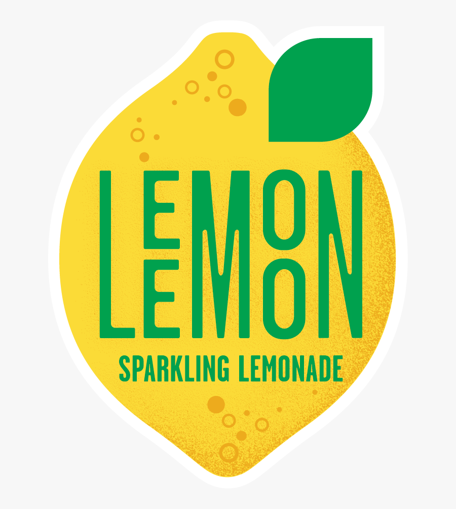 Transparent 7up Png - Lemon Lemon Sparkling Lemonade Logo, Transparent Clipart