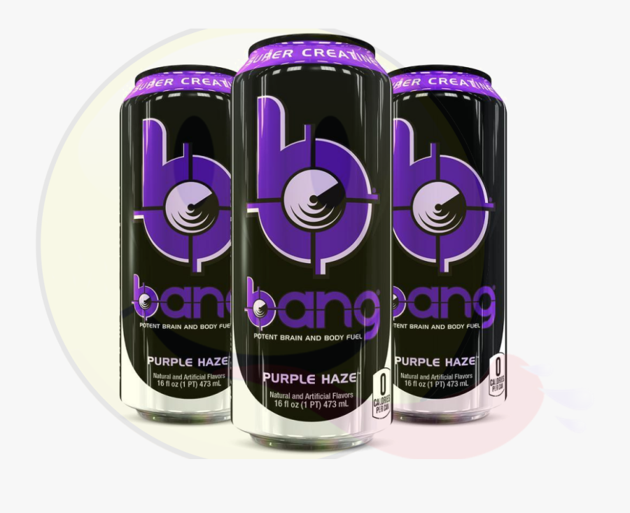 Transparent Purple Haze Png - Purple Haze Bang Energy Drink, Transparent Clipart