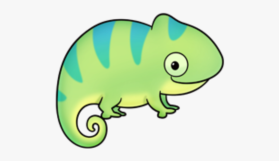 Cute Chameleon Clipart, Transparent Clipart