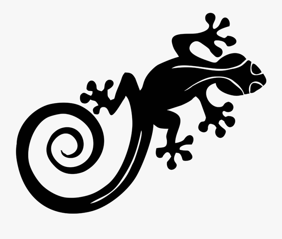 Gecko Clipart Reptile - Lizard Sticker, Transparent Clipart
