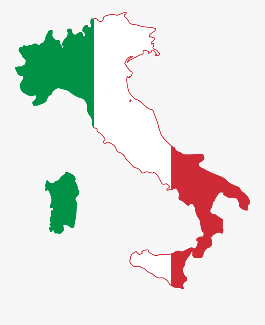 Italy Map Clipart, Transparent Clipart