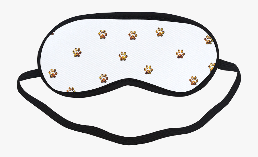 Transparent Tiger Paw Clipart - Cherry Blossom Sleep Mask, Transparent Clipart