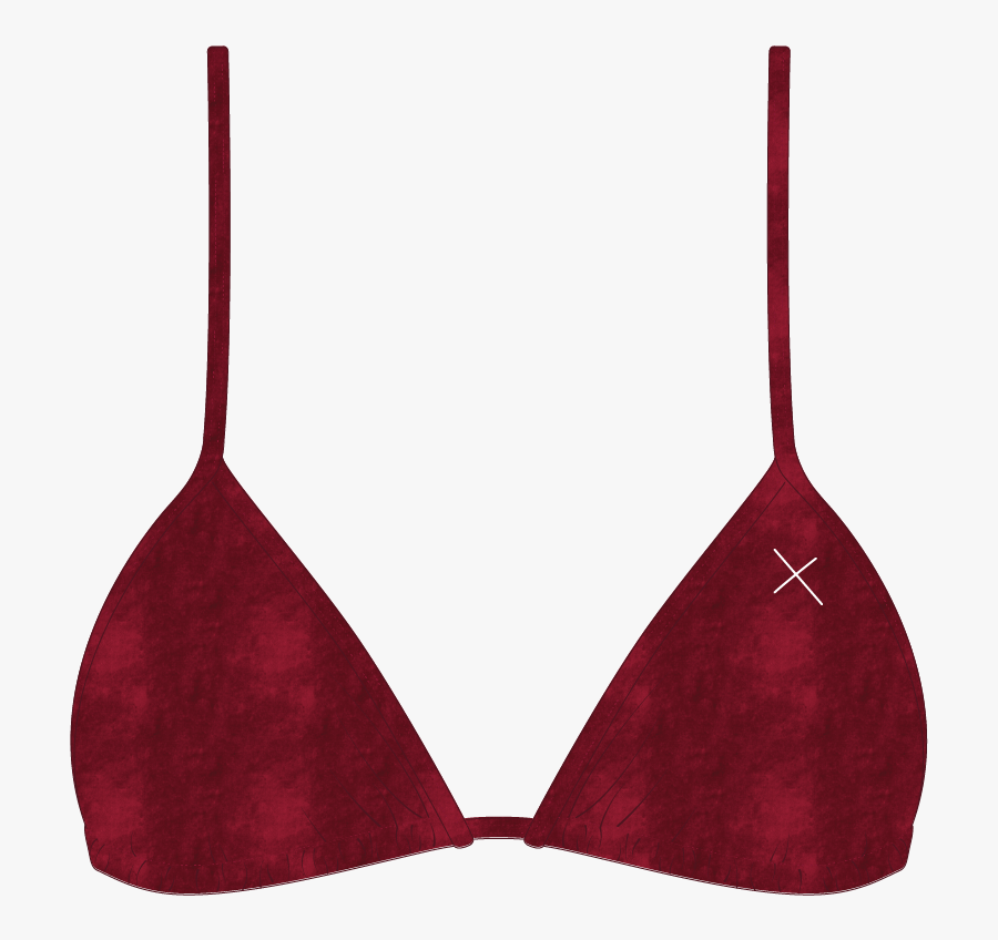 Rose Velvet Bikini Top Ii Clipart , Png Download - Bathing Suit X Logo, Transparent Clipart