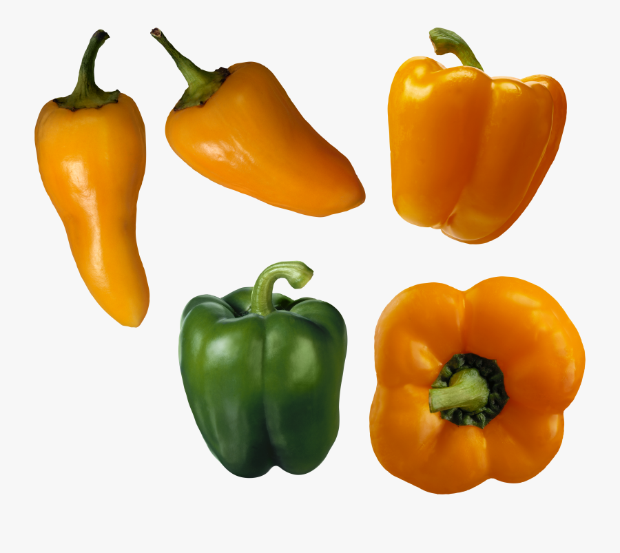Transparent Green Pepper Clipart - Top 10 Foods For Eyesight, Transparent Clipart