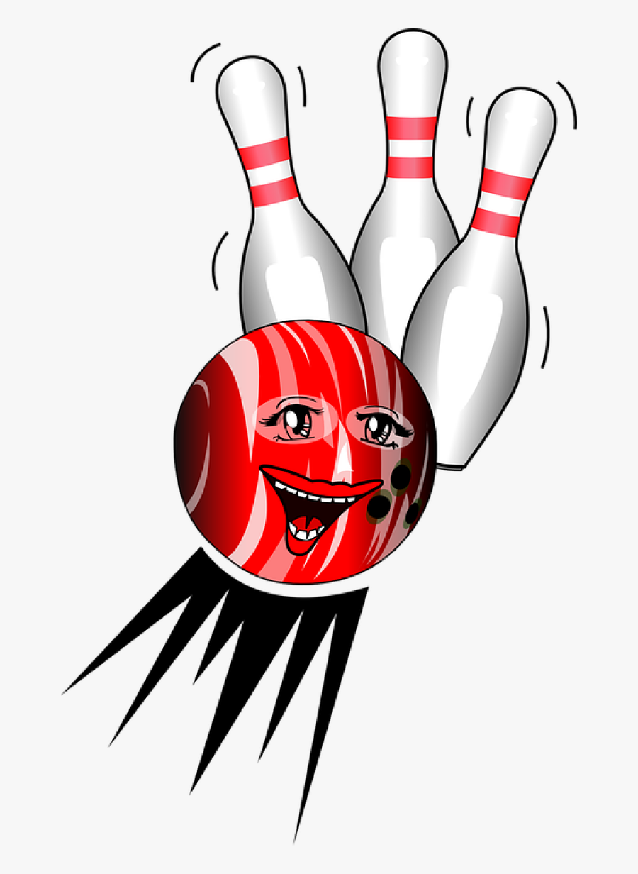 Permalink To Free Clipart Bowling Pins And Ball - Bowling Ball And Pin, Transparent Clipart