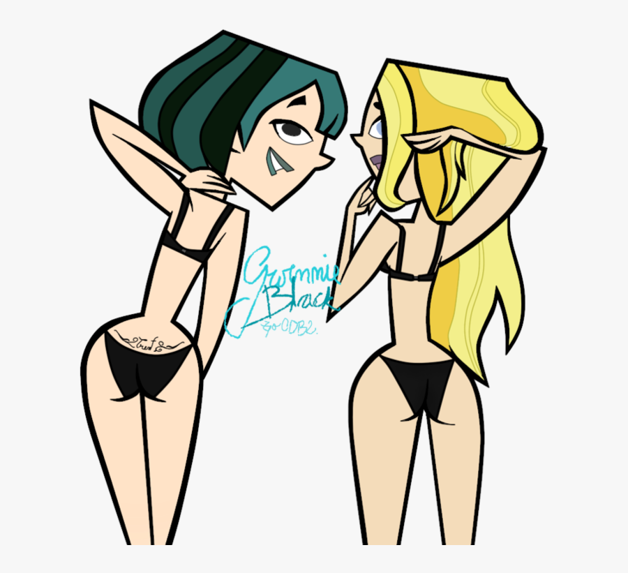 Swimsuit Drawing Cartoon - Gwen Total Drama Hot, Transparent Clipart