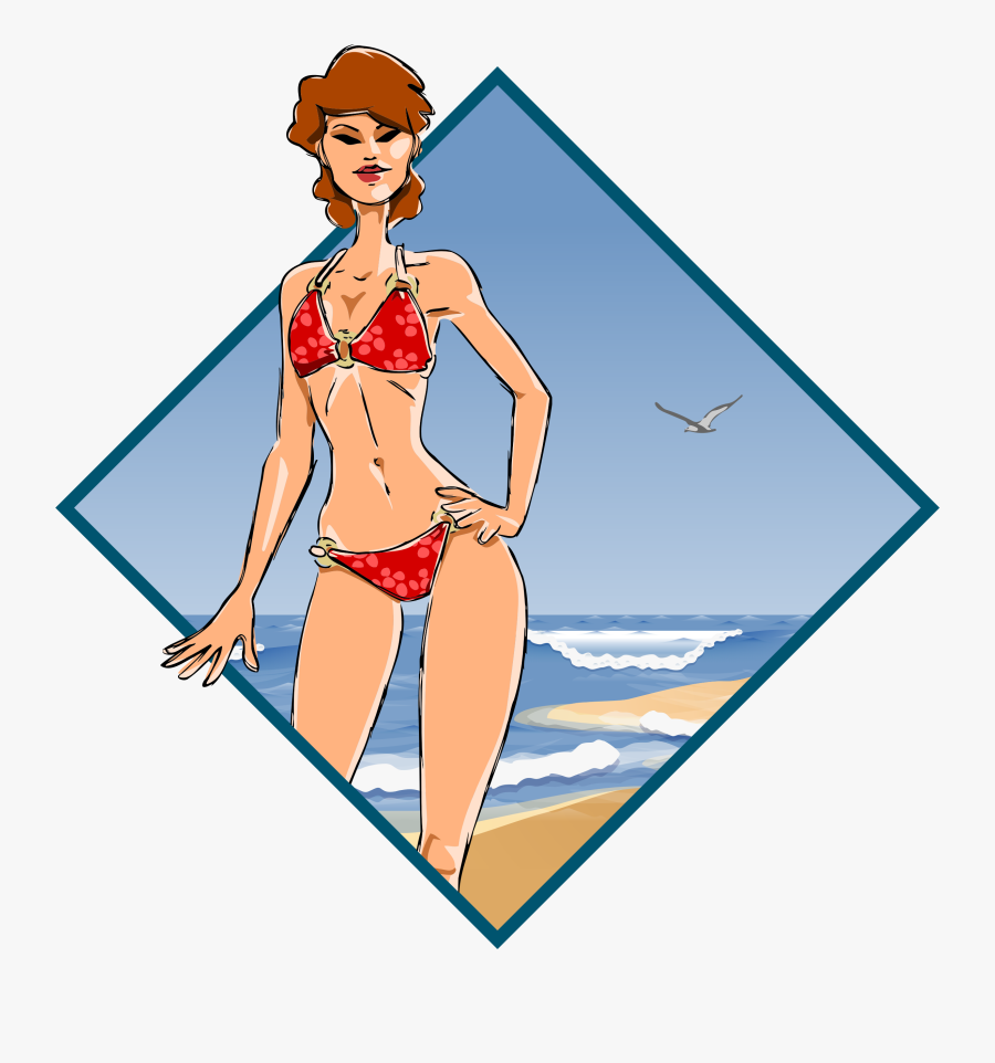 Girl At The Big - Howth, Transparent Clipart