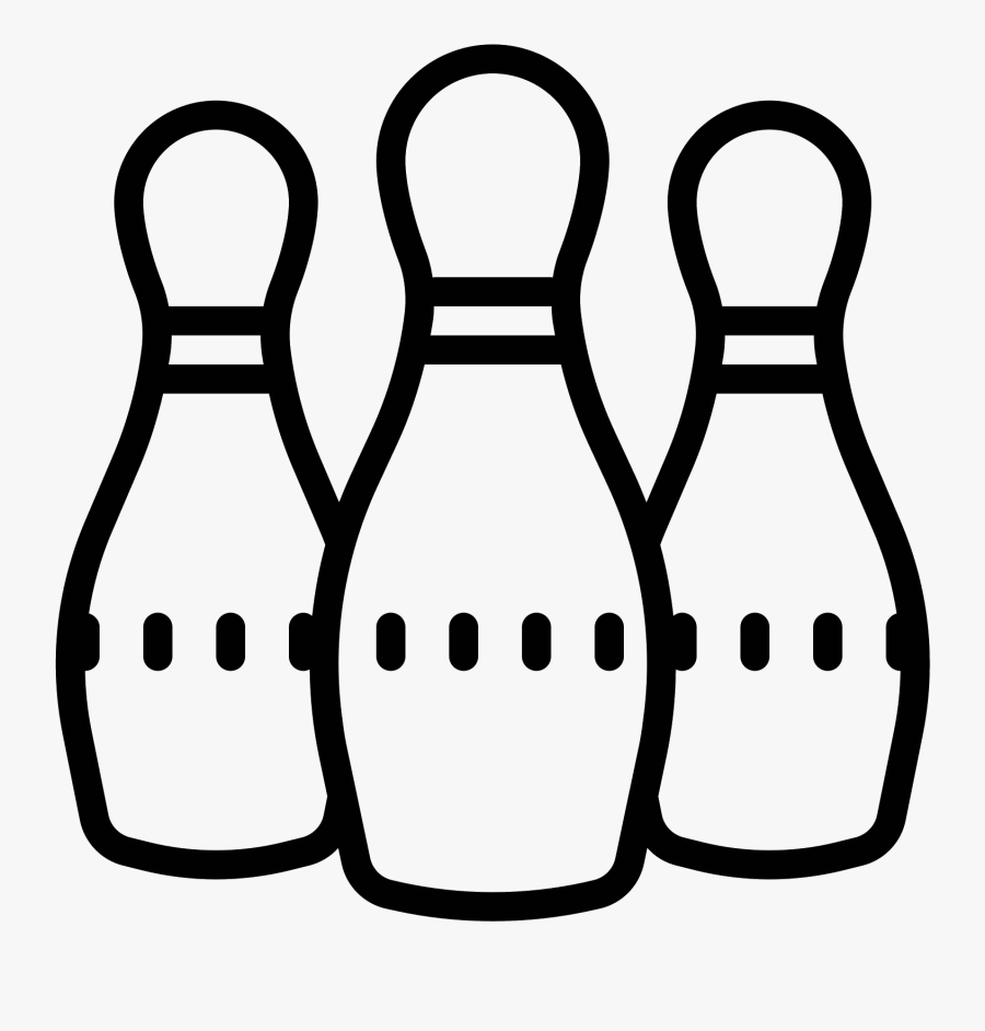 Bowling Pin, Transparent Clipart