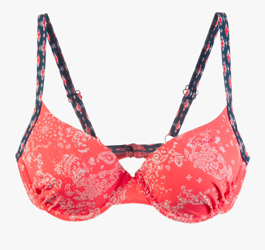 Protest Rodyand D-cup Bikini Top Women Pink Flirt - Lingerie Top, Transparent Clipart