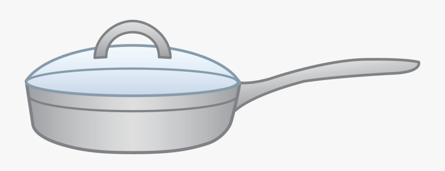 Frying Pan Clip Art Free - Skillet With Lid Clipart, Transparent Clipart