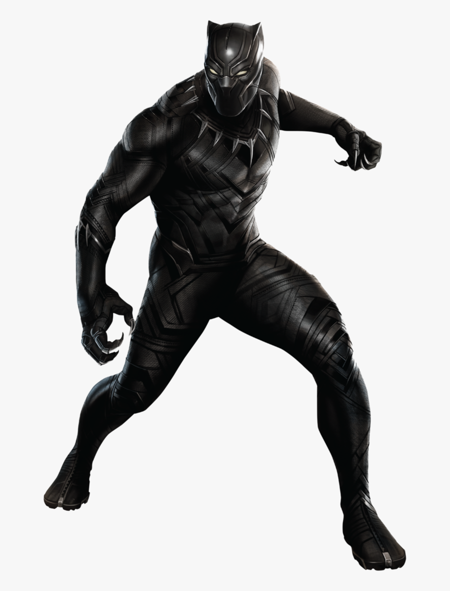 Black Panther Png File - Marvel Black Panther Render, Transparent Clipart